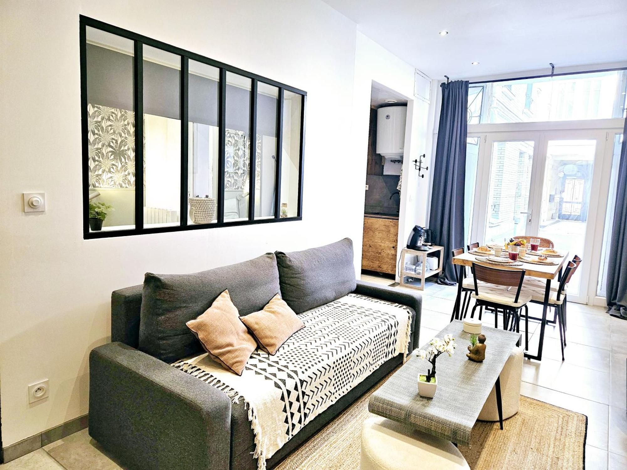 ריימס Refuge Urbain - Ideal Pro, Familles & Amis - Le Calme En Hypercentre - Wifi Haut Debit - Netflix - Machine A Laver - Gare, Cathedrale, Commerces, Restaurants & Transports En Commun A Moins De 10 Minutes A Pied מראה חיצוני תמונה